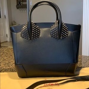 Christian Louboutin large black Calf Empir CM53